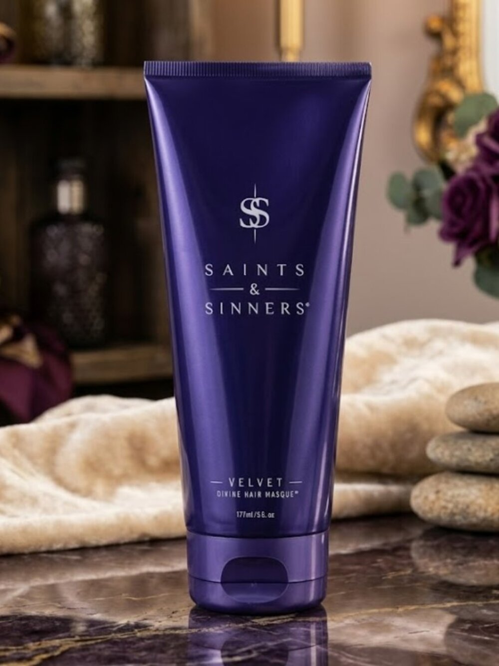 Sealed Saints & Sinners VELVET DIVINE HAIR MASQUE 6oz - Conditioning Repair Mask